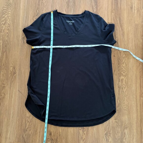 Soft Surroundings BUNDLE - TWO Pima Cotton Short Sleeve Tunic Tee – Petite Large - Picture 7 of 14